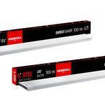 Nortek Essenza 100 Watt Cool White Colour Led Tube Light Batten 4 Feet For Home - Slim & Bright Batten For Home, Office or Store, Fit for Wall, Ceiling or Hanging Clamps in Any Room, Pack of 2