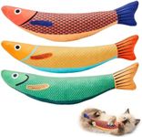 SUPERFA 3 Pack Catnip Toys Saury Fi