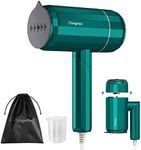 Steamer for Clothes, Portable Handheld Garment Steamer, 20s Fast Heat-up, 1500W Foldable Travel Steamer for Clothes with 140ml Detachable Water Tank for Home/Travel