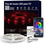 LED Strip Lights for TV, USB TV Backlight Kit with Remote, APP Control Sync to Music, 5050 RGB Smart LED Bias Lighting for HDTV (3m for 45"-60" TV)