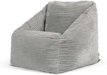 icon Morgan Kids Cord Bean Bag Chair, Large Bean Bag Chairs for Kids, Jumbo Cord Kids Bean Bags, Kids Bean Bag Chair for Girls and Boys, Fluffy Bean Bags Nursery Decor Bedroom Accessories