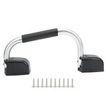 Aramox RV Grab Handle, Folding RV Assist Handle with EVA Grip Aluminum Alloy Entry Door Hardware for Caravan Motorhome Trailer