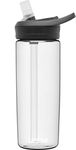 CamelBak eddy+ Water Bottle with Tritan Renew – Straw Top 20oz, Clear