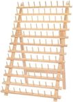 Curtzy 120 Spool Wooden Thread Rack