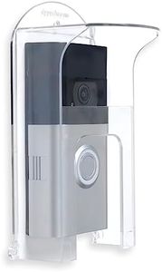 Transparent Plastic Doorbell Rain Cover Suitable For All Ring Models Doorbell Waterproof Protector Shield For Ring 1/2/3/4/2020/Pro/Pro 2/Wired Video Doorbells