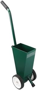 Lbraxyi 10 Lbs Heavy Duty Steel Dry Line Marker Field Liner Field Chalker Field Striping Machine for Baseball & Softball Field, 2 inch Wide Lines, Green
