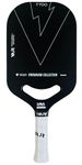 VAJR Premium Pickleball Paddle | AR20-v2 |20mm thickness | 18k Carbon-fiber spin tech | USA pickleball Approved paddle | Vector Edgeless swift swing | Beginner - Pro level paddle | Blue, Gold | (Blue)