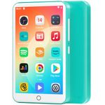 80GB MP3 Player with Bluetooth and WiFi, Oilsky 4.0" IPS Touch Screen MP3 Player with Speaker, Music Player with Spotify, Audible, Amazon Music, MP4 Android Music Player Up to 512GB (Turquoise)
