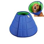 Kisbeibi Soft Dog Cone Collar, Adjustable Cone For Dogs After Surgery, Prevent Pet Puppy Bite Licking Scratching Touching, Help Dog Healing from Wound