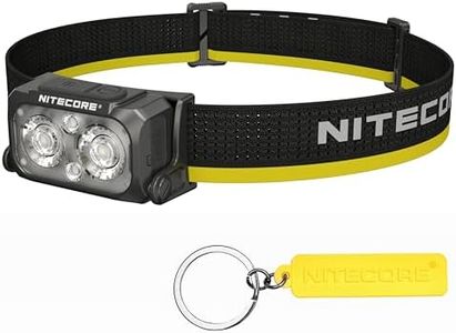 Nitecore NU25 MCT 400 Lumen Ultra Lightweight Multiple Color Temperatures Outdoor Headlamp USB-C Rechargeable Headlight Tag (Normal Headband)