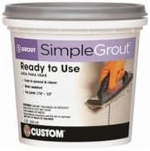 Custom PMG09QT Tile-Grout, Natural Gray