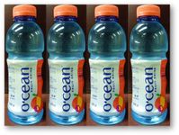 O'cean Fruit Drink - Peach & Passion Flavour 500ml (Pack of 4) Unique