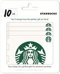 Starbucks $10 Gift Cards (4-Pack)