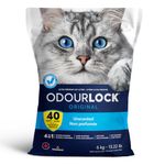 Intersand Odourlock Multi Cat Formula Litter Unscented Block Ammonia Extra Hard Clumping Quick Absorption No Tracking and Dust Free for All Breed 6 Kg Bag