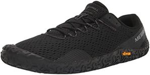 Merrell Men's Vapor Glove 6 Trail Running Shoe, Black, 8 M US