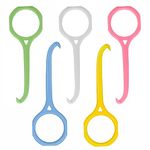 Angzhili 5 Pack Clear Aligner Removal Tool,Remover for Invisible Brace Tooth Cleaning Oral Care (White, Yellow, Pink, Green, Blue)