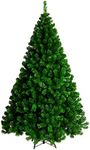 Christmas Tree Green 1.8M 6Ft Decoration 1200 Tips PVC Tree Metal Construction Decoration for Family Store Party Christmas Holiday Decoration