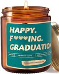 Got You A Little Something Happy Graduation Lavender Vanilla Candle ; Cool Graduation Gifts for High School Grad College University Graduates | Class of 2024 Funny Gift for Men and Women, Him or Her