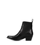 Frye Women's Sacha Chelsea Leather Boots Black/Polished Soft Full Grain, Size 7.5