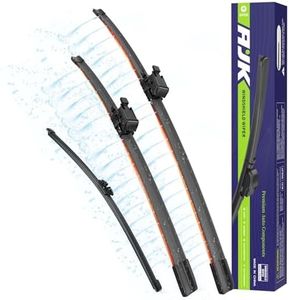 AJK Heated Front Windshield Wipers for Volvo XC60 2018-2025 (26"+19"+14")