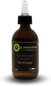 Aceite de argán iluminador del Manto - Extra suavizante para el Pelo del Perro, morteros Secos o desfibrados, abrillantador para Pelo