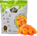 Cerez Pazari Dried Apricots Turkish Extra Jumbo Size 1.5 lbs in Resealable Bag- Premium Quality, Dehydrated, No Sugar Added, Non-GMO, Gluten Free, Healthy Snack for Kids & Adults, Good Source of Vitamin E and Potassium