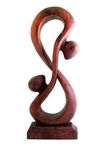 OMA Love Statue Unity and Hug Forever Indivisible Love Abstract Art Wooden Home Decor Gift Statue Valentines Day Brand