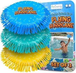 ArtCreativity Soft Water Frisbees for Kids, Soft Sports Discs (3 Pack), Beach Water Toys & Swimming Pool Toys for Kids, Backyard Fun Toy & Outdoor Summer Games, Birthday Gifts for Boys & Girls