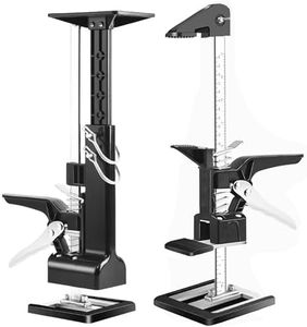 Labor Saving Arm, 2PC Hand Lifting Jack Tool, Multi-Function Height Adjustment Lifting Device, Door Panel Lifting Cabinet Jack Raised by 23.6 inches, Arm Tool Lift for Cabinet Jack, Drywall Jack