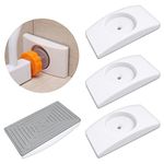 4 Pack Baby Gate Wall Protector, Wall Saver Stair Gate Wall Protector for Baby Gate Extension Stair Gate Extension Baby Gate Wall Protector for Protecting Babies & Pets Safety (Rectangle)