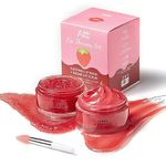 ANAI RUI Lip Care Kit - Lip Balm Mask & Lip Sugar Scrub Set - Overnight Lip Sleeping Mask & Lip Exfoliator Scrub - Lip Balm Moisturizer for Dry Chapped Cracked Peel Lips