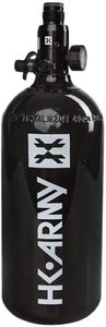 Clover Airsoft - HK Army Low Pressure/SLP HPA Tank - High Pressure Air Tank - Paintball Airsoft Tank (Black, 48ci / 3,000psi)