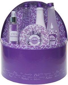 Scented Secrets Bath and Shower Set Lavender White Tea, 28 Ounce