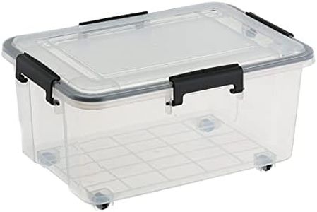 Seymour's 10259 Super Seal Storage Box with Wheels 15L