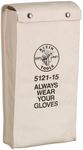 Klein Tools 5121-15 Glove Bag, No. 4 Canvas, 15-Inch