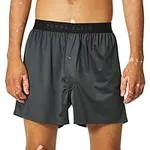 Perry Ellis mens Luxe Solid Boxer S
