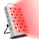 Red Light Lamp Heat Lamp Face, 660 nm Red Light Lamp & 850 nm Infrared Lamp, LED Red Light Therapy with Timer, High Performance Infrared Lamp Heat Lamp for Muscle and Joint Pain Relief