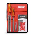 OREGON 4.8mm (3/16-Inch) Chain Sharpening and Bar Maintenance Kit for .325-Inch Chainsaw Chain (558550)