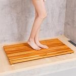 NNN Teak Wood Shower Mat, Non-Slip 