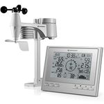 Bresser ClimateScout Wireless Weather Station with Outdoor Sensor 7-in-1 Weather Centre with Professional Outdoor Sensor, Silver