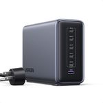 UGREEN Nexode 500W GaN Fast Charging Station 240W Single Port USB-C, 5C1A, Smart Temperature Control, Space-Saving Design, for MacBook, XPS, Laptop, iPhone 17 Pro Max/17 Pro/iPhone Air, Galaxy S26 S25