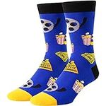 Zmart Novelty Movie Socks Popcorn S