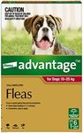 Advantage Fleas for Dogs 10 - 25kg 