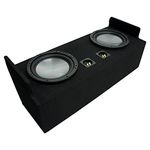 1982-2004 Chevy S-10 Extended Cab Truck Harmony A122 Dual 12" Sub Box Enclosure