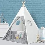 wilwolfer Kids Teepee Tent for Girl