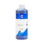 Inkjello Cyan 1 kg Bottle Ink Cartridge For Printer, Compatible With HP Cartridges Refilling or CISS