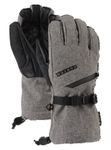 Burton Women's Standard Gore-TEX Gloves, Gray Heather, Medium