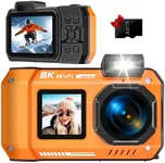 8K UHD 70MP WiFi Digital Camera wit