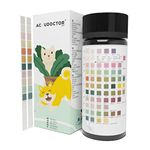 100 Accudoctor Urine test Strips for Dogs Cats 11 parameters Ketones Glucose pH sample canine urinalysis Urine Health step analyzer veterinary health urinary analysis renal one strip treatment uti pet