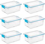 Sterilite 12 Qt Gasket Box, Stackab